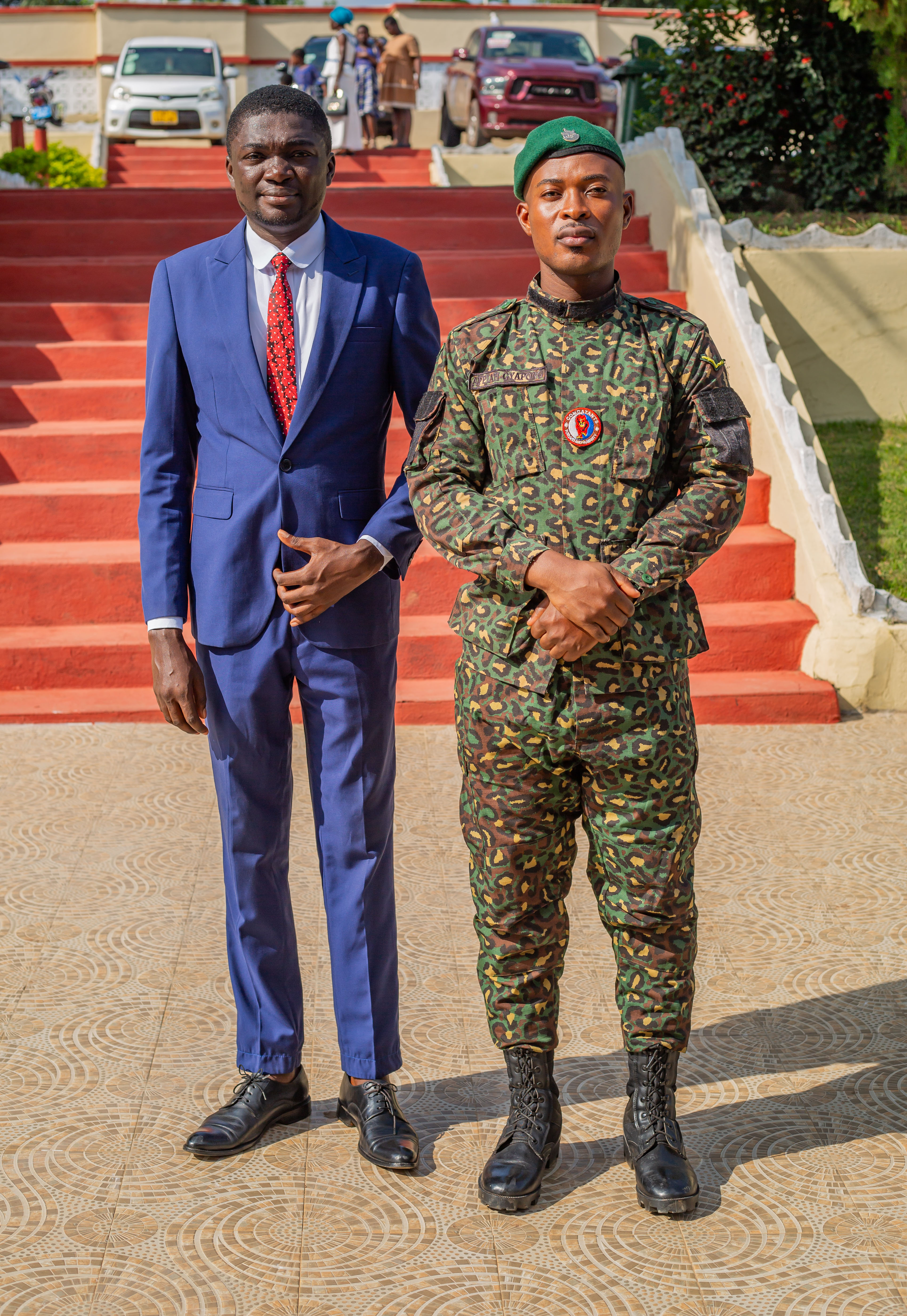 Maxwell Kwadwo Baidoo at a civic ceremony